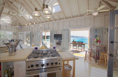 Estate Saunders Gut Villa | Impeccable designed home with huge ocean views pool and hot tub.