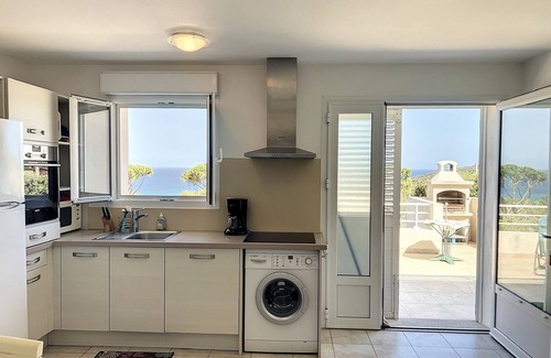 Corbara Apartment | In Corbara, downstairs villa - beautiful sea view - close to Bodri beach.