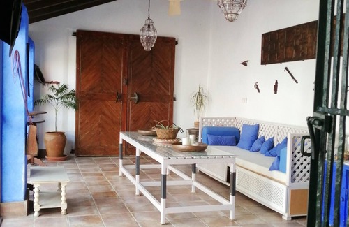 La Campana House | In the province of Seville, well decorated Andalusian villa with large terrace overlooking the mountains &