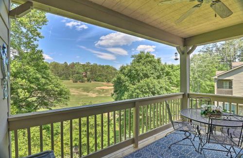 Lake Lure Apartment | Indoor Pool and Golf Course Views Lake Lure Condo!