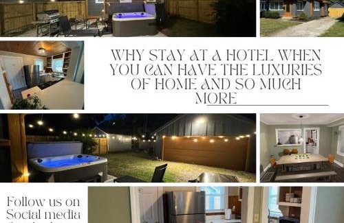 Indianapolis House | Indy Holidays Hot Tub, Nightlife, Cozy Fall Stay