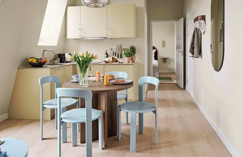 Copenhagen City Centre Apartment | Inner Courtyard Loft Hotel Apartment