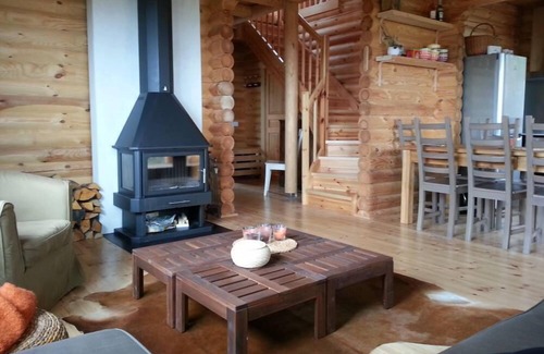 Saint-Michel-de-Chaillol Ski Chalet | Irresistible log cabin, facing south, valley view, close to trails and hiking.