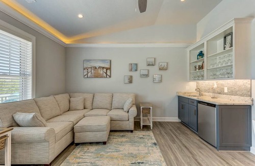 Sandbridge House | Island Time | 800 ft to the beach | Private Pool, Hot Tub, Dog Friendly