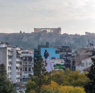 Kerameikos Apartment | Jacuzzi Patio & Acropolis view 2-BD Retreat