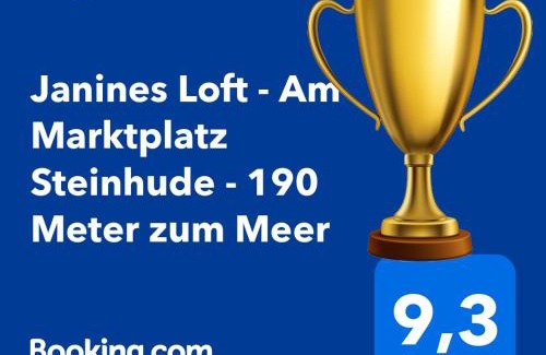 Region Hannover District Apartment | Janines Loft - Am Marktplatz Steinhude - 190 Meter zum Meer