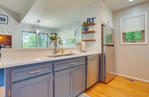 Tate House | Jasper Vacation Rental w/Decks, Fire Pit & Views!