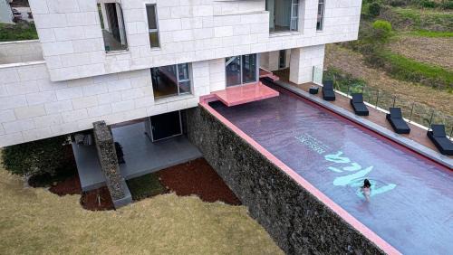 Aewol House | Jeju Mia Private Pool Villa large outdoor warm pool