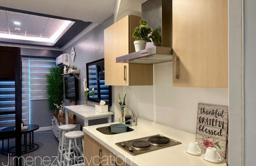 Matandang Balara Apartment | Jimenez Staycation Unit 406 Quirino west tower The Residence at Commonwealth by Century