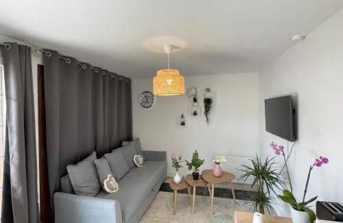 Tremblay-en-France Apartment | Joli T2, Terrasse et Jardin, Idéal pour familles, à 15 min de l'aéroport Roissy CDG