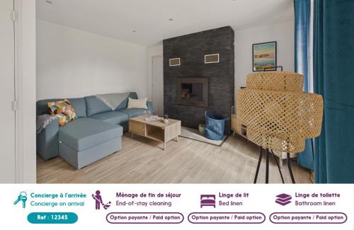 Fouesnant House | Jolie maison avec jardin et terrasse pour 4
