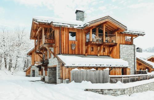 Saint-Martin-de-Belleville Ski Chalet | Joubarbe Rose by Lodji
