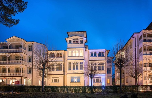 Binz Apartment | Juniorsuite Seitl. Meerblick - Hotel Villa Belvedere