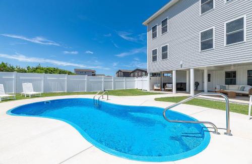 Kitty Hawk House | K1716 The Sandbar - New Construction Paradise, Semi Oceanfront, Private Pool