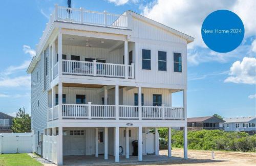 Kitty Hawk House | K1716 The Sandbar - New Construction Paradise, Semi Oceanfront, Private Pool