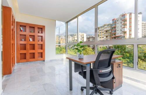 Antelias Apartment | Kali - Charming 2-BR Apt & Balcony in Antelias