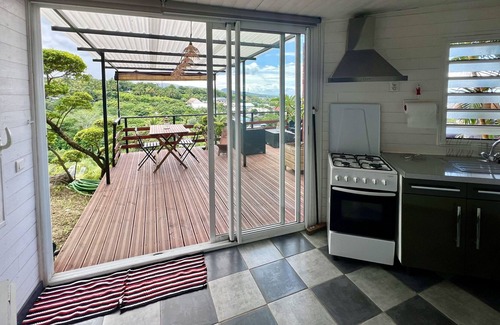 La Riviere Saint-Louis Apartment | Kaz 2/3 people with jacuzzi and breathtaking view!