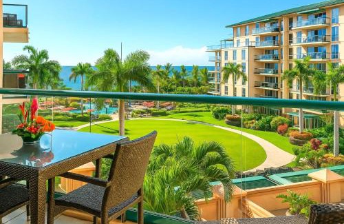 Honokowai Apartment | KBM Resorts Spacious Ocean View 4-Bedroom Honua Kai Collection Multi Unit Listing Same Floor 2 Free Rental Cars HKH-42325
