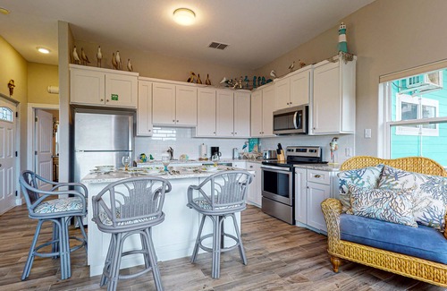 Safe Harbor House | KD664 Ocean Front Home, Full Gulf Views From Third Floor Balcony, Game Room and Golf Cart Included