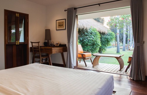 Kampot Hotel | Khla Lodge Double Room - River View