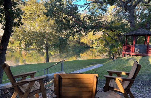 Hunt Cabin | Kipp Cottage - Private Guadalupe Riverfront - 2 Cottages - Sleeps 9