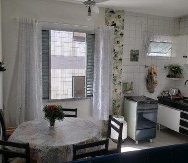 Maracana Apartment | Kitnet Praia Grande, Vista parcial para o Mar