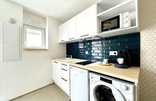 Mont-de-Marsan Apartment | L'Échappée - Clim - Fibre - Parking - Neuf