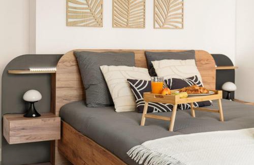 Centre-ville Apartment | L'écrin Cocooning et moderne d'Ivry - Parking - Metro 5min à pied