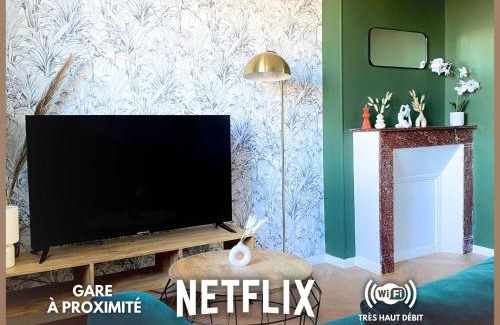 Perigueux Apartment | L'écrin vert - Wifi - Netflix - Climatisation - Parking Gratuit
