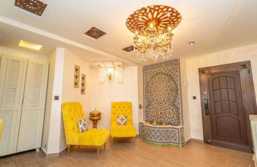Quartier Mozart Apartment | L'étoile de Tanger - Jacuzzi - Proche plage & Corniche - Appartement Chic et Moderne - Jusqu'à 8 personnes - AC, WIFI, IPTV