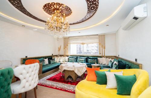 Quartier Mozart Apartment | L'étoile de Tanger - Jacuzzi - Proche plage & Corniche - Appartement Chic et Moderne - Jusqu'à 8 personnes - AC, WIFI, IPTV