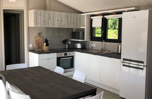 La Chapelle-Taillefert Cottage | L'Ecrin du Breuil - Chalet le Joyau Private pool Jacuzzi Petanque court