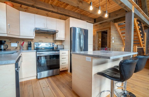 Mauricie House | L'Inukshuk - Chalet en bois ave Spa