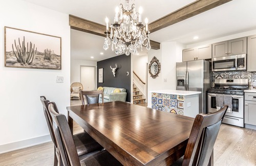 Meridian-Kessler House | La Casa Negra - Spanish Townhome in SoBro