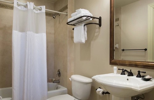 Main - Military Plaza Condo | La Cascada 1BR steps from Riverwalk, Rooftop lounge deck w/ pool & hot tub