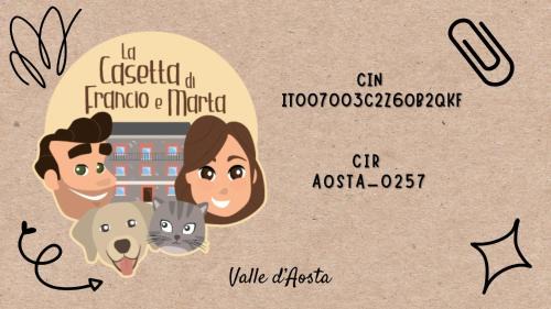 Aosta House | La Casetta di Francio & Marta