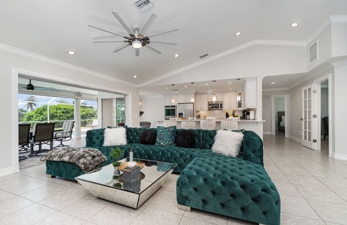 Lochmoor Waterway Estates Villa | La Dolce Vita: Spacious 3BR Villa w/Pool, BBQ, Easy Access to Beaches & Golf