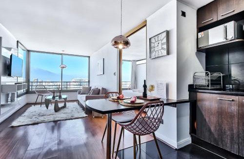 Santiago Apartment | La Gloria Home - 1BR, Mountain View, Pool, Gym, Mall