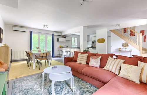 Montevrain Apartment | La Maison Pastèque A 10 minutes de Disneyland