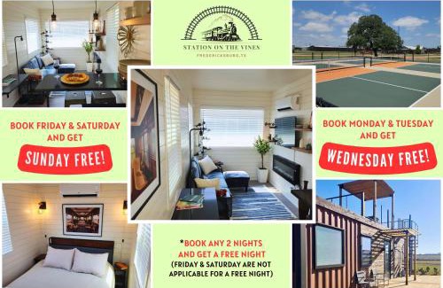 Fredericksburg Resort | La Rioja Station Patio 1br Wine Escape