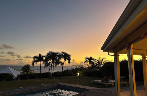 Saint-Francois Villa | La Villa 14 Diguana Bay, Piscine Privée Face à la mer