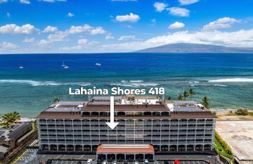 Historic Lahaina Front Street Apartment | Lahaina Shores 418 · LS 418 Studio Near Beach, Pool & Relaxing H
