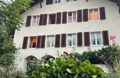 Niederried bei Interlaken Villa | Lakeview Swiss Chalet with Hot Tub near Interlaken