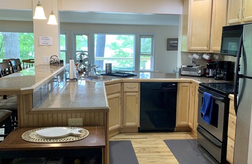 Naples House | Lake Front Home on Long Lake with Beautiful Views of Mountains!