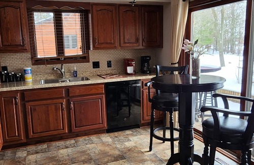 Nekoosa House | Lake front, pool and golf access, Sand Valley, Lake Arrowhead- 3 king beds!