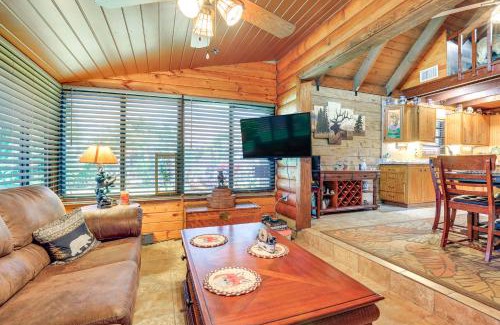 Okeechobee House | Lake Okeechobee Log Cabin with Community Pool and Dock