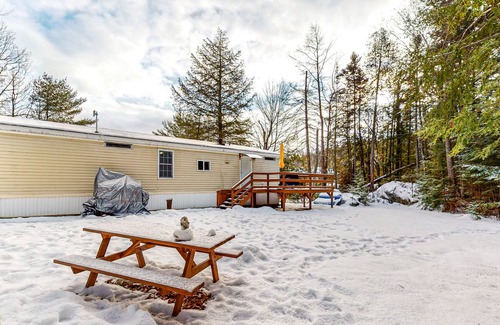 Whitefield House | Lake-view home with kayak, pedal boat & scenic deck - near shops & dining