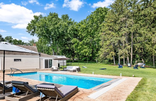 Green Lake House | Lake views, in-ground pool, walk to town and restaurants