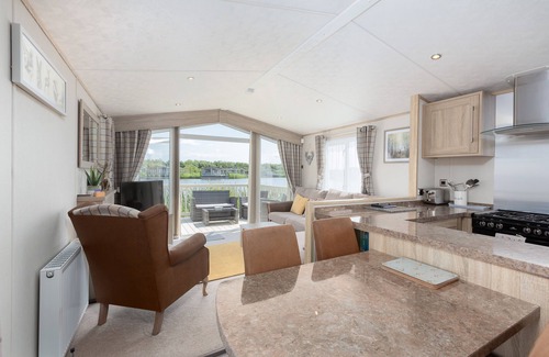Flookburgh Other | Lakefront Carnaby Lodge - 3 Bedrooms - Sleeps 6 - Idyllic