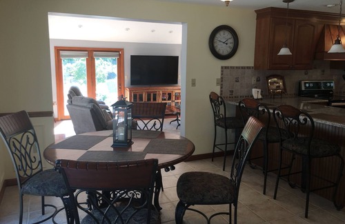 Laconia House | Lakefront Home, Snowmobilers & Cross Country Skiiers Paradise!